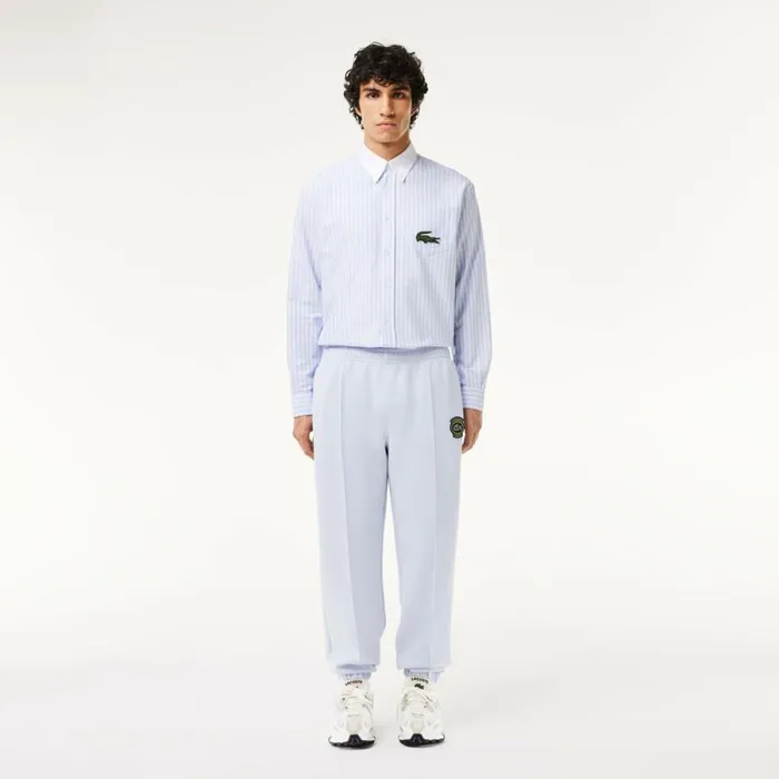 Sweatpants and Trousers Men Lacoste Men039s Piqu Sweatpants Phoenix Blue J2g