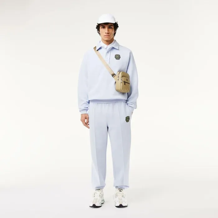 Sweatpants and Trousers Men Lacoste Men039s Piqu Sweatpants Phoenix Blue J2g