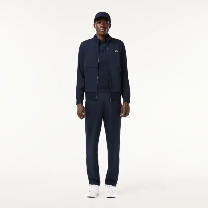 Sweatpants and Trousers Men Lacoste Men039s Regular Fit Stretch Jersey Sweatpants Navy Blue 423