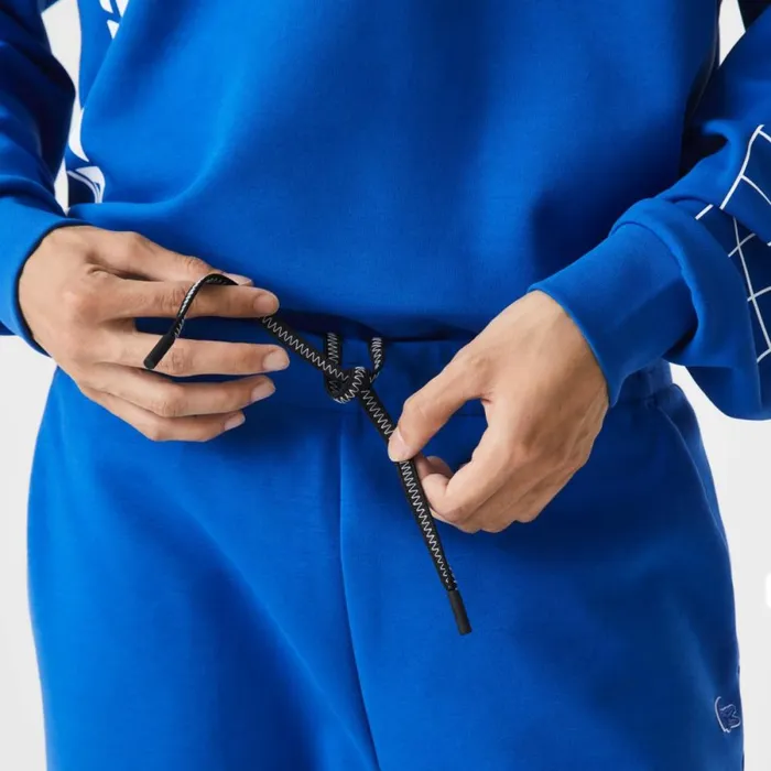 Sweatpants and Trousers Men Lacoste Men039s Slim Fit Branded Sweatpants Blue K1q