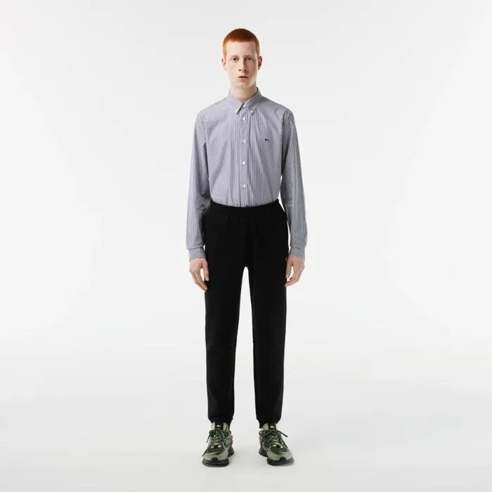 Sweatpants and Trousers Men Lacoste Mens Organic Cotton Sweatpants Black 031