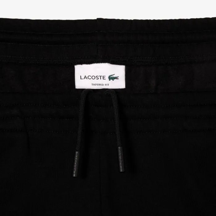 Sweatpants and Trousers Men Lacoste Mens Organic Cotton Sweatpants Black 031