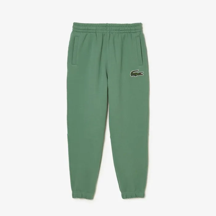 Sweatpants and Trousers MenWomen Lacoste Unisex Organic Cotton Fleece Sweatpants Khaki Green Kx5 Sweatpants and Trousers MenWomen Lacoste Unisex Organic Cotton Fleece Sweatpants Khaki Green Kx5
