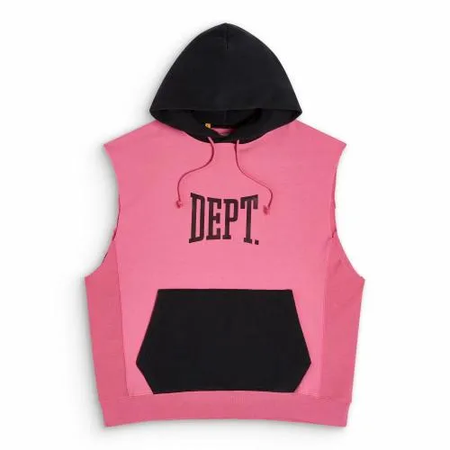 Sweatshirts Men Gallery Dept GYM CUT OFF HOODIE Flo Pink