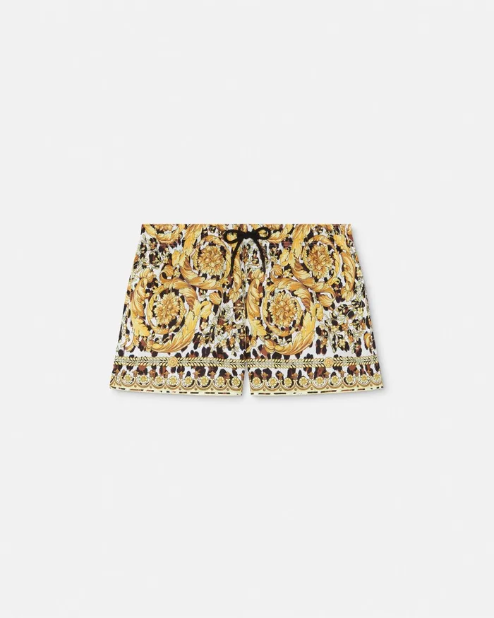 Swimwear Men Versace Wild Barocco Swim Shorts Print