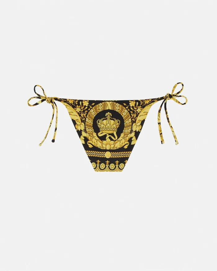 Swimwear Women Versace Barocco Bikini Bottoms Print