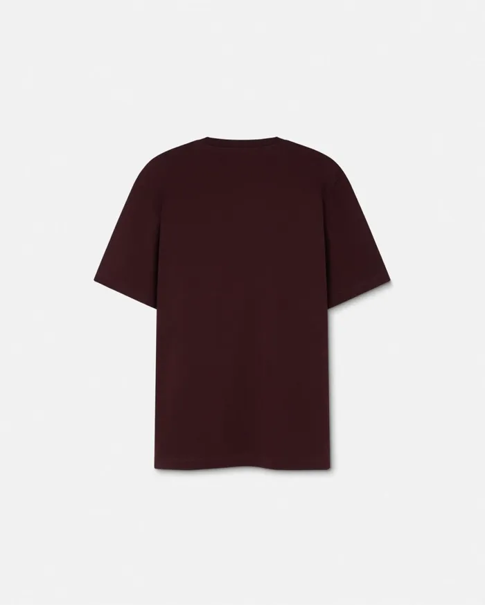 TShirts and Polos Men Versace Embroidered Medusa Milano TShirt Brown
