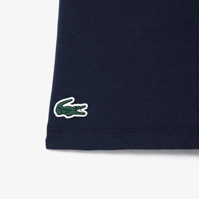 TShirts and Tops Kids Lacoste Kids039 Miami Open Edition UltraDry Tennis TShirt Navy Blue 166