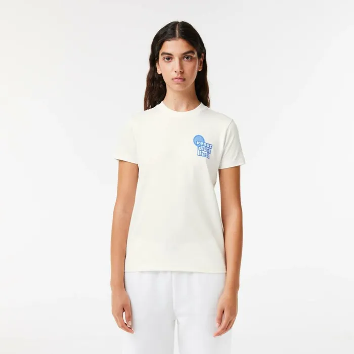 TShirts and Tops Women Lacoste Lacoste X EleVen By Venus Cotton TShirt White 70v TShirts and Tops Women Lacoste Lacoste X EleVen By Venus Cotton TShirt White 70v