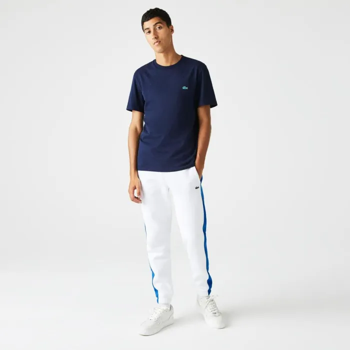 TShirts Men Lacoste Men039s Regular Fit Speckled Print Cotton Jersey TShirt Navy Blue 7cg