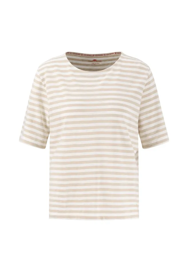 Tshirts Women FYNCHHATTON Striped Stallion Shirt Made Of Cotton Sandsummer Redfresh Roselight Blue Tshirts Women FYNCHHATTON Striped Stallion Shirt Made Of Cotton Sandsummer Redfresh Roselight Blue