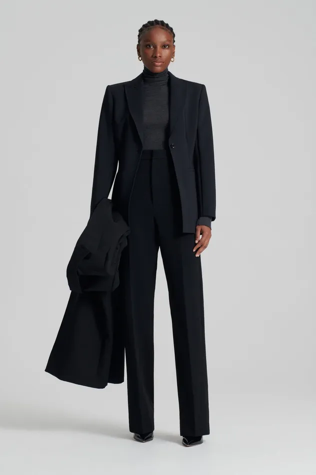 TAILORED TROUSER BLACK Trousers Scanlan Theodore Women