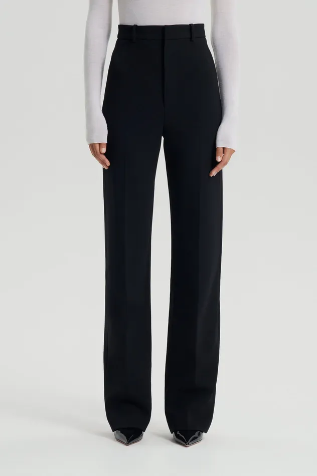 TAILORED TROUSER BLACK Trousers Scanlan Theodore Women TAILORED TROUSER BLACK Trousers Scanlan Theodore Women