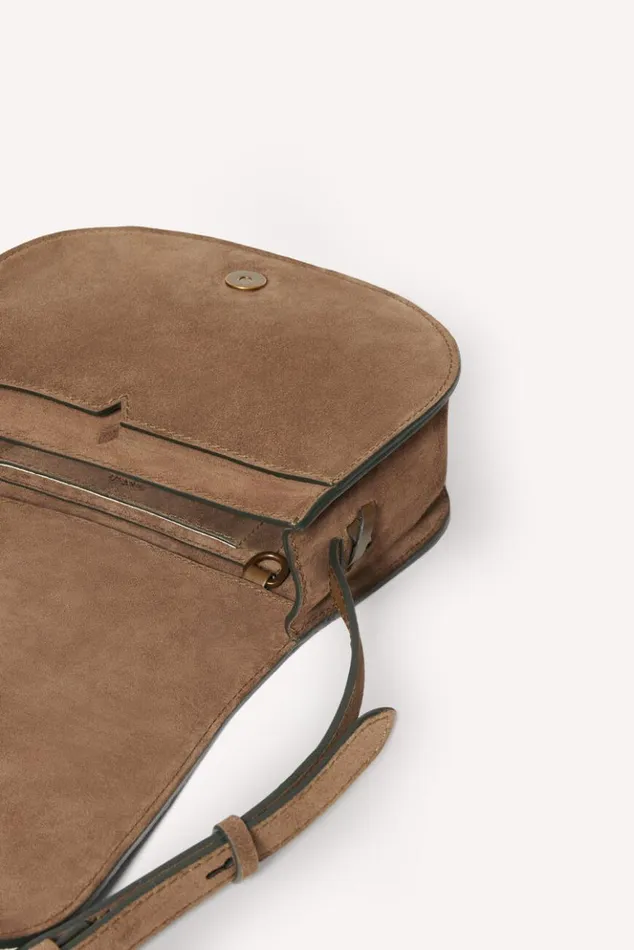 TeddySuede Shoulder Bag Shoes and Accessories Baandsh Bags
