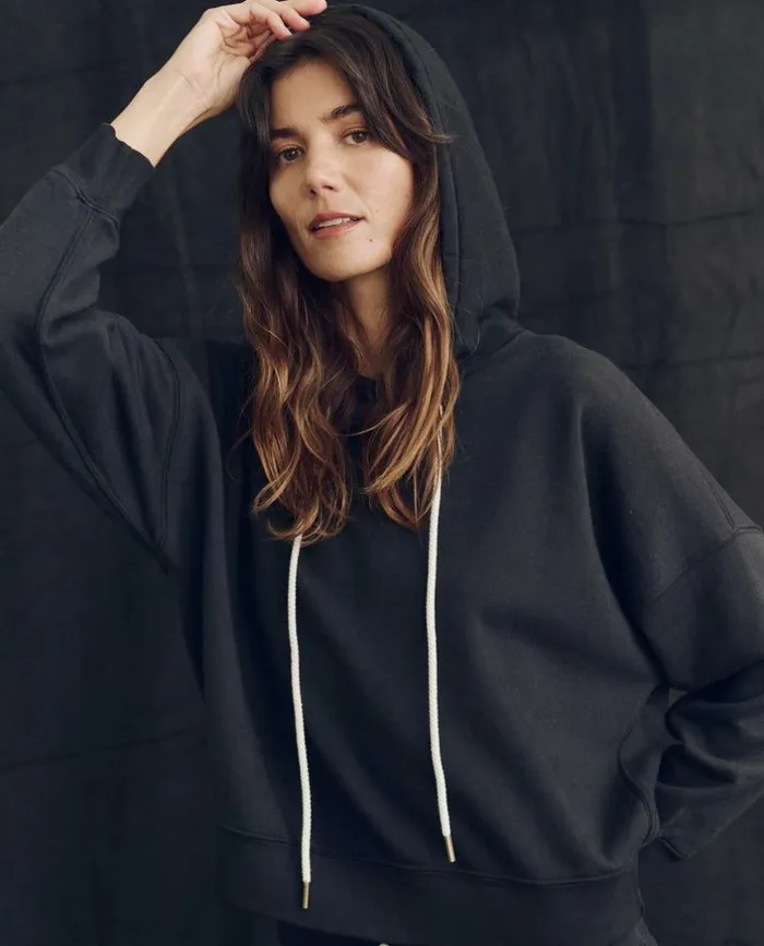 Tees and Sweats The Great The Teammate Hoodie Almost Black