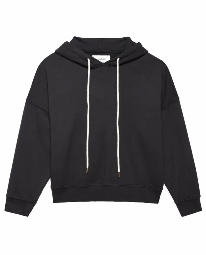 Tees and Sweats The Great The Teammate Hoodie Almost Black