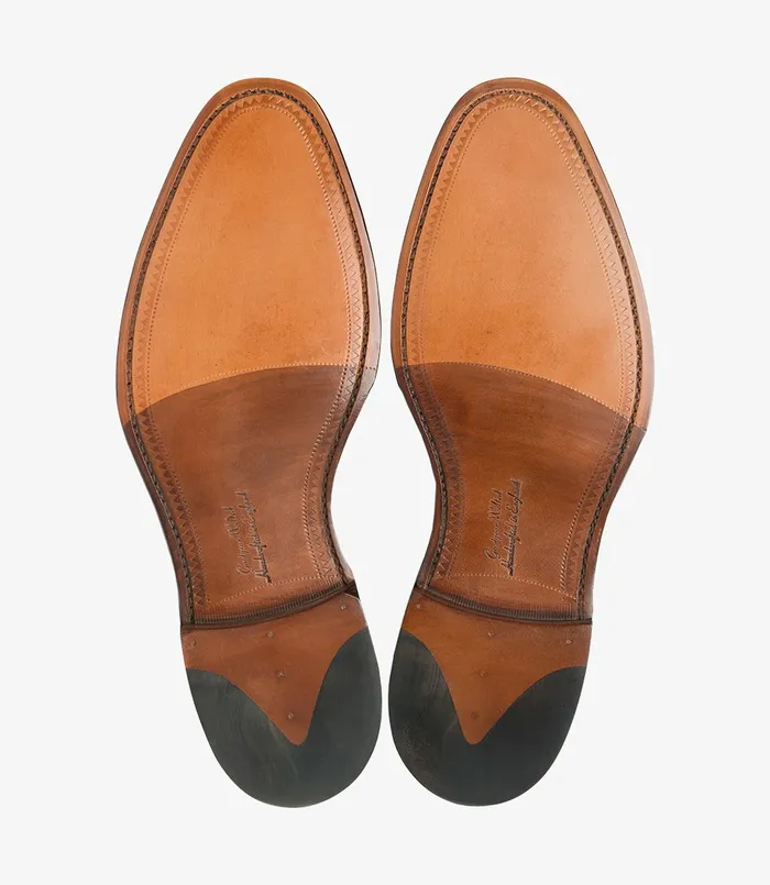 Toe Caps Aldwych Dark Brown 8211 Loake Men