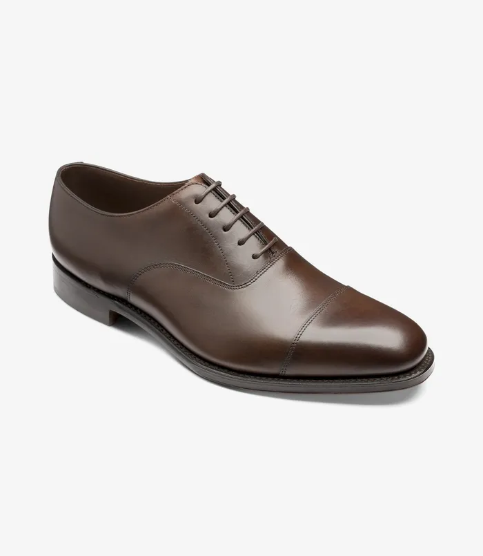 Toe Caps Aldwych Dark Brown 8211 Loake Men