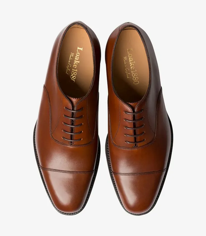 Toe Caps Loake Men Aldwych Mahogany Toe Caps Loake Men Aldwych Mahogany