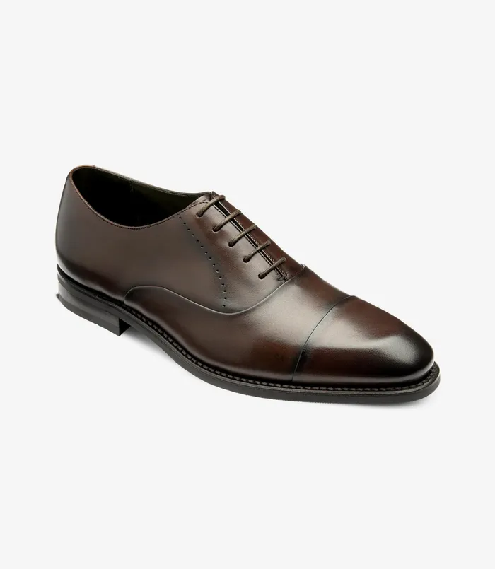 Toe Caps Loake Men Phoenix Dark Brown Toe Caps Loake Men Phoenix Dark Brown