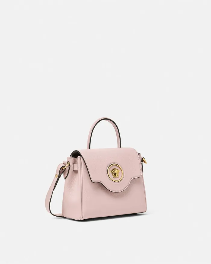 Top Handle Women Versace La Medusa Small Handbag Light Pink
