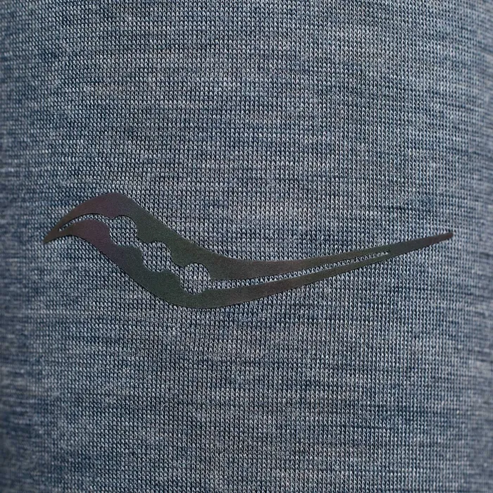 Tops Women Saucony Peregrine Merino Long Sleeve Mirage Heather
