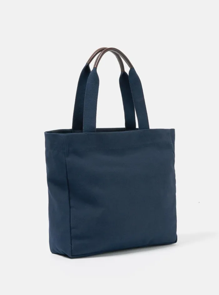 Tote Bag In Navy Canvas Men Universal Works Bags