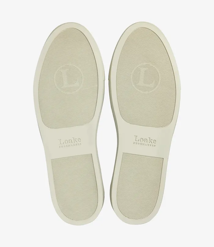 Trainers and Sneakers Loake Men Rush White and Navy Suede Trainers and Sneakers Loake Men Rush White and Navy Suede