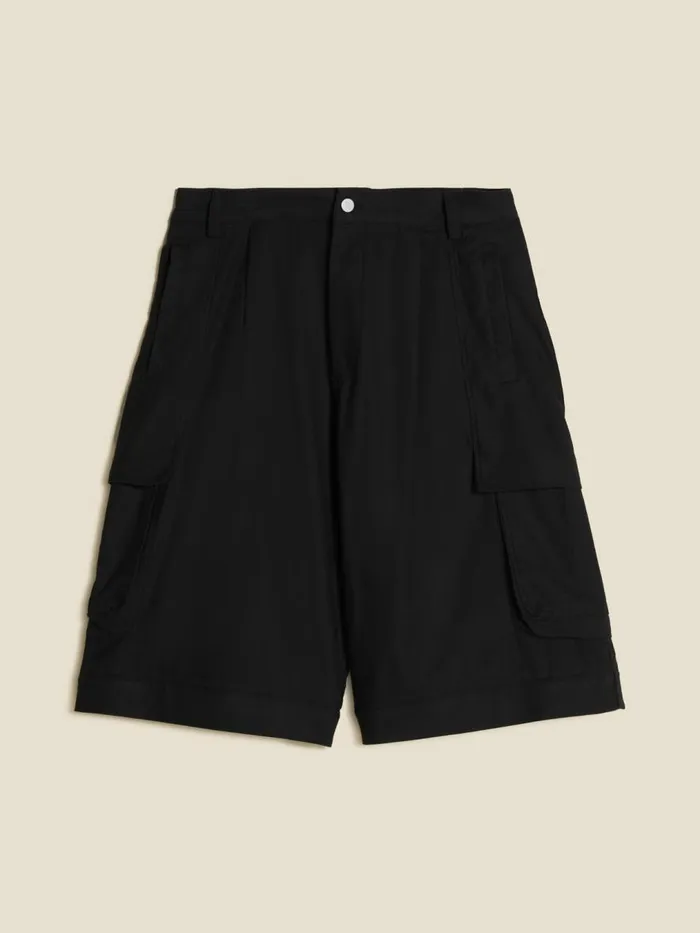 Trousers and Shorts Men Holzweiler Ebbi Cargo Trousers Black