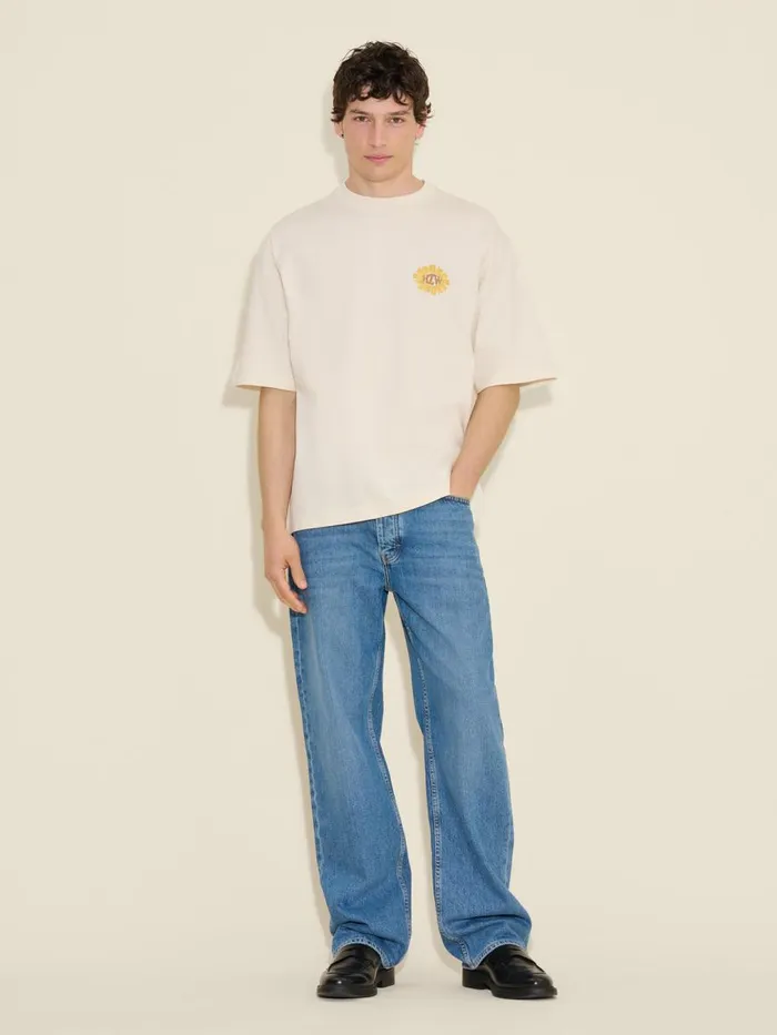 Trousers and Shorts Men Holzweiler M Straight Jeans Lt Blue