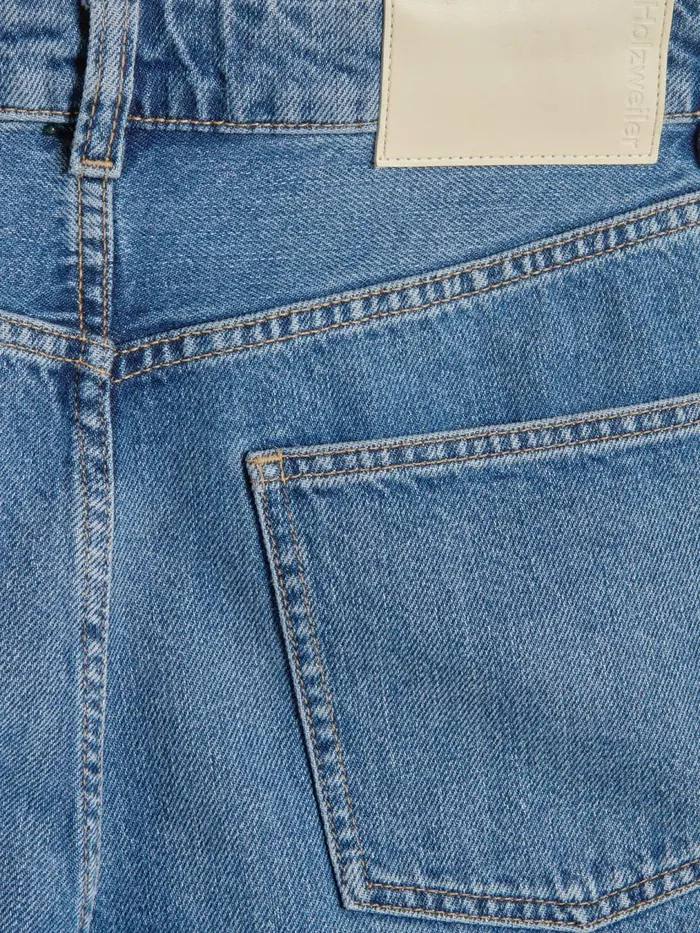 Trousers and Shorts Men Holzweiler M Straight Jeans Lt Blue