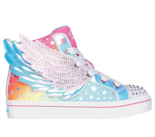 Twinkle Toes TwiLites 20 8211 Dreamy Wings Hot Pink Multi Kids SKECHERS Kids UK Sizes 9525 Twinkle Toes TwiLites 20 8211 Dreamy Wings Hot Pink Multi Kids SKECHERS Kids UK Sizes 9525