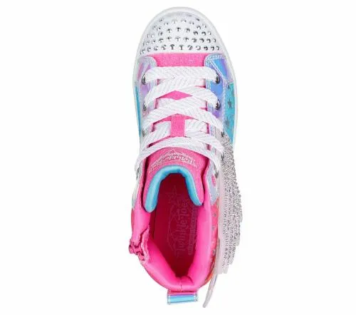 Twinkle Toes TwiLites 20 8211 Dreamy Wings Hot Pink Multi Kids SKECHERS Kids UK Sizes 9525