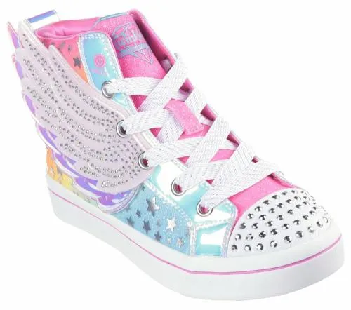 Twinkle Toes TwiLites 20 8211 Dreamy Wings Hot Pink Multi Kids SKECHERS Kids UK Sizes 9525