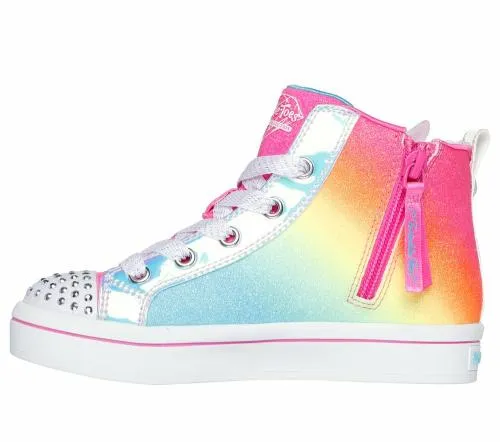 Twinkle Toes TwiLites 20 8211 Dreamy Wings Hot Pink Multi Kids SKECHERS Kids UK Sizes 9525
