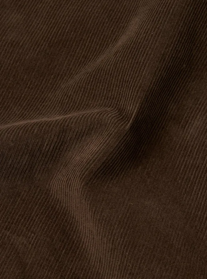 Uniform Jacket In Brown Fine Cord Men Universal Works Overshirts