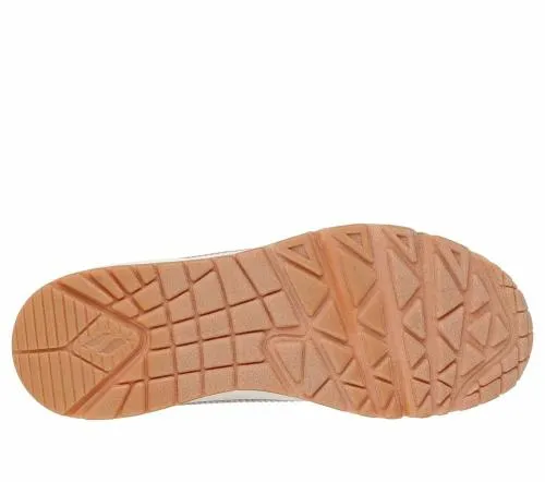 Uno 8211 Luxurious Stitches Off White Women SKECHERS Lace Up