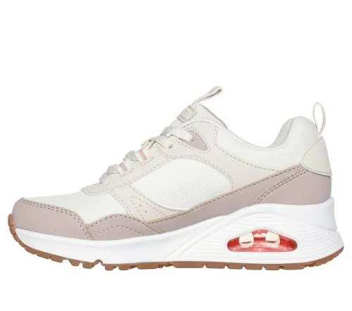 Uno 8211 Mesh Mode Natural Taupe Kids SKECHERS Big Kids UK Sizes 36