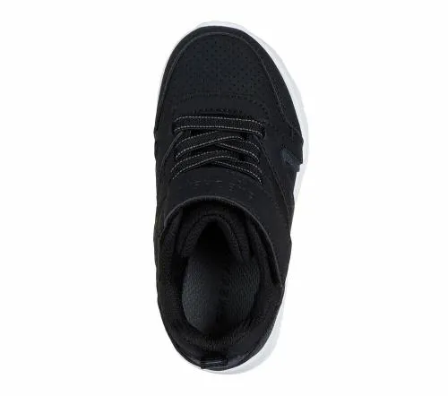 Uno Lite 8211 Echo Surge Black White Kids SKECHERS Toddlers UK Sizes 49