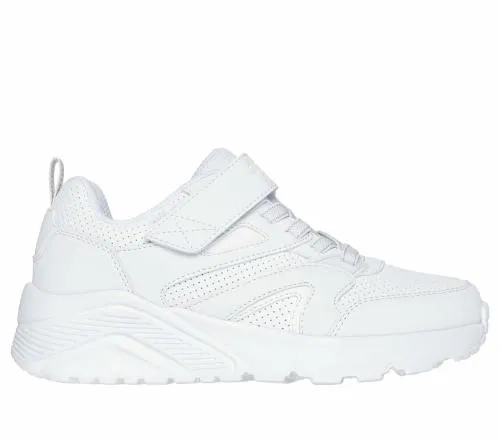 Uno Lite 8211 Echo Surge White Kids SKECHERS Big Kids UK Sizes 36