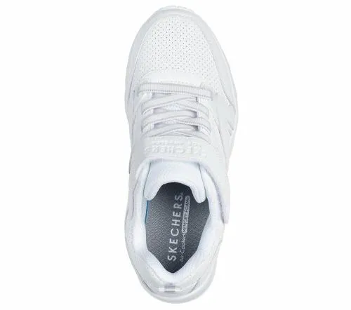 Uno Lite 8211 Echo Surge White Kids SKECHERS Big Kids UK Sizes 36