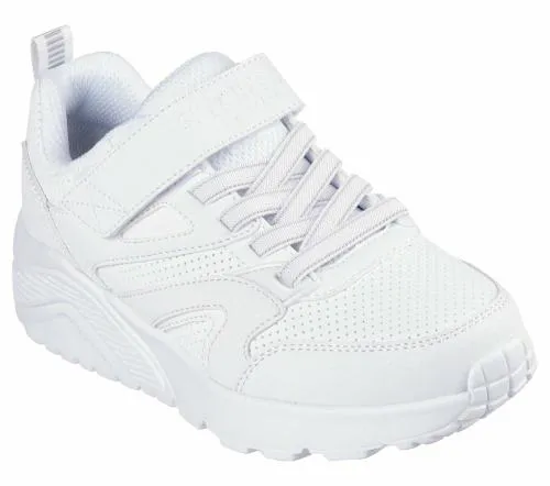 Uno Lite 8211 Echo Surge White Kids SKECHERS Big Kids UK Sizes 36