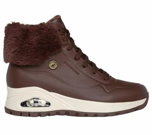 Uno Rugged 8211 Fall Air 2 Chocolate Women SKECHERS Lace Up