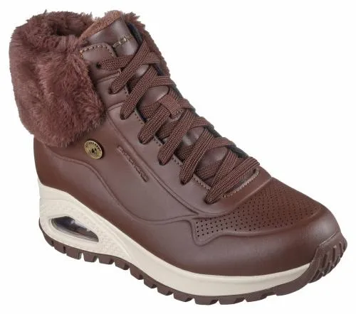 Uno Rugged 8211 Fall Air 2 Chocolate Women SKECHERS Lace Up