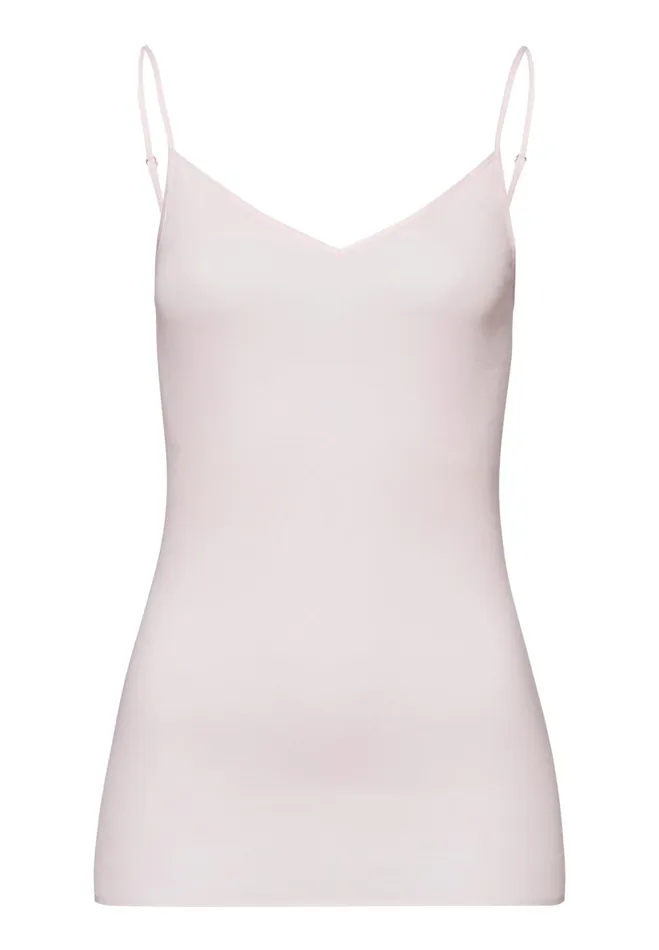 VNeck Cotton Camisole Honeydew Women HANRO Pajama Tops