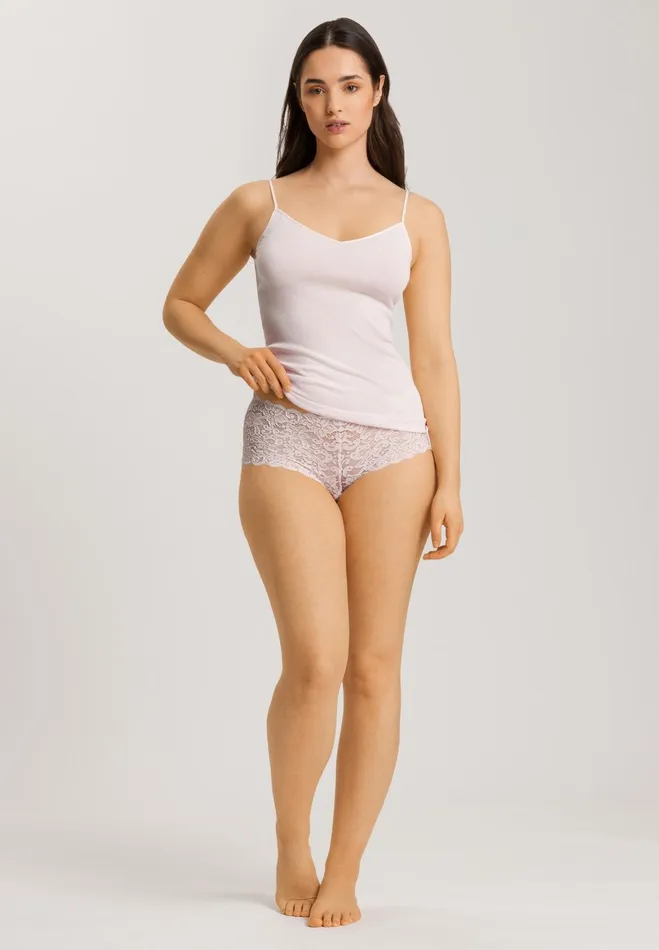 VNeck Cotton Camisole Honeydew Women HANRO Pajama Tops