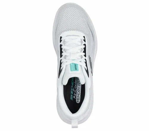 Vapor Foam 8211 Smooth Ride White Black Women SKECHERS Lace Up