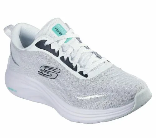 Vapor Foam 8211 Smooth Ride White Black Women SKECHERS Lace Up