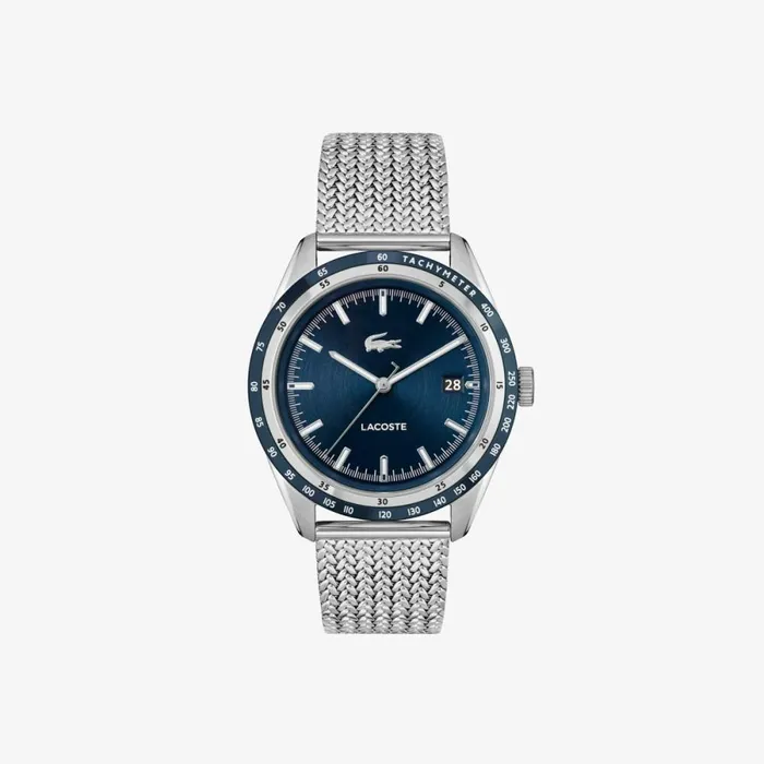 Watches Men Lacoste Men039s Everett Stainless Steel Watch Without Color 000