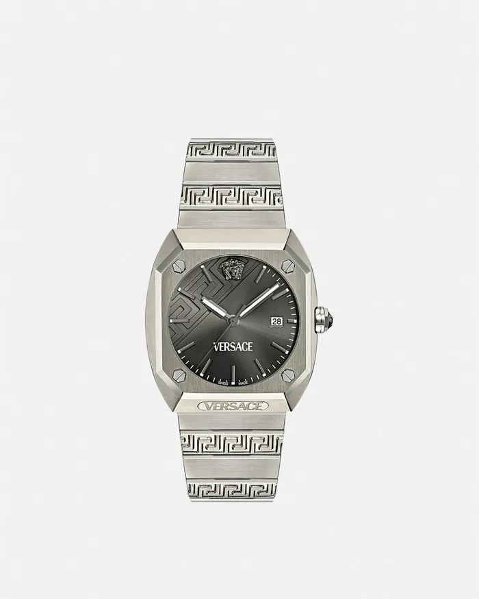 Watches Men Versace Antares Watch Silver